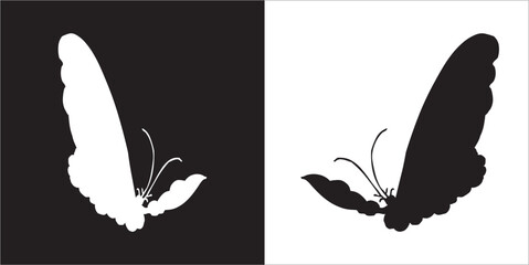  Illustration vector graphics of butterfly icon
