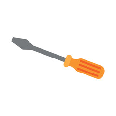 Isolated colored screwdriver tool icon Vector