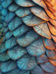 colourful dragonfly scales wallpaper