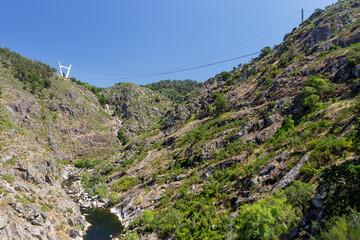 Arouca 516 suspension pedestrian bridge and Paiva walkways