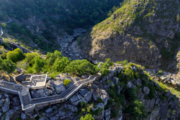 Arouca 516 suspension pedestrian bridge and Paiva walkways