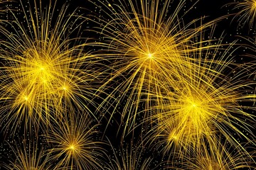 PC0001440 yellow original fireworks background high resolution, clean detailed