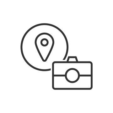 Photography Location Icon - Address Icon
