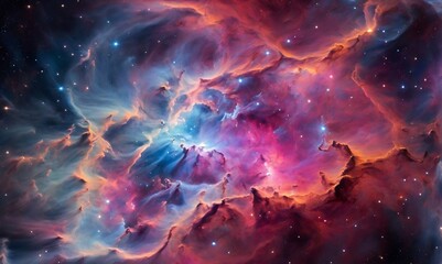nebula and space