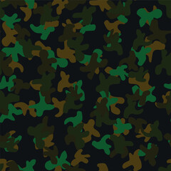Fototapeta premium Repeat Abstract Camouflage. Tree Dirty Grunge. Digital Khaki Camouflage. Beige Hunter Pattern. Woodland Army Paint. Seamless Brush. Seamless Vector Background. Grey Camo Print. Vector Brown Pattern.