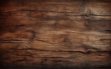 Rich Textured Dark Brown Wooden Planks Rustic Timber Surface for Background or Wallpaper