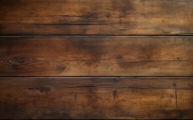 Obraz na płótnie Canvas Rich Textured Dark Brown Wooden Planks Rustic Timber Surface for Background or Wallpaper