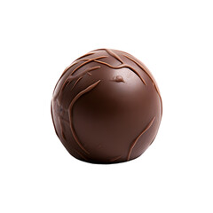 Chocolate Truffle on transparent background PNG image