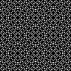 White background with black pattern. Seamless texture for fashion, textile design,  on wall paper, wrapping paper, fabrics and home decor. Simple repeat pattern.
