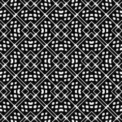 White background with black pattern. Seamless texture for fashion, textile design,  on wall paper, wrapping paper, fabrics and home decor. Simple repeat pattern.