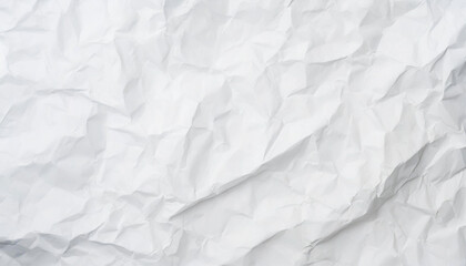 clean crumpled of white paper for abstract background and texture.creatiave design