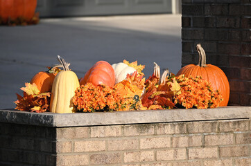 Outdoor Fall Decorations - Powered by Adobe
