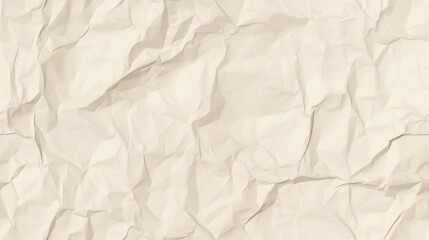 Obraz premium white crumpled paper background texture