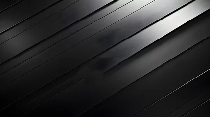 Deurstickers abstract background of metal texture with lines  © Yi_Studio