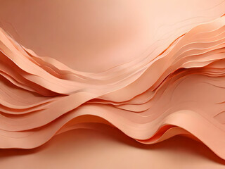 Abstract Vector Background Peach Color