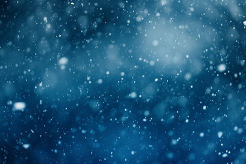 Obraz na płótnie Canvas 雪の背景、グラデーション、夜、冬