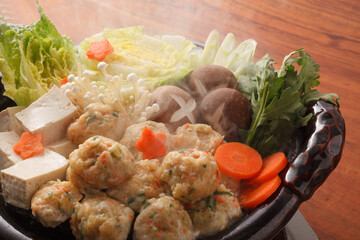 鶏団子鍋