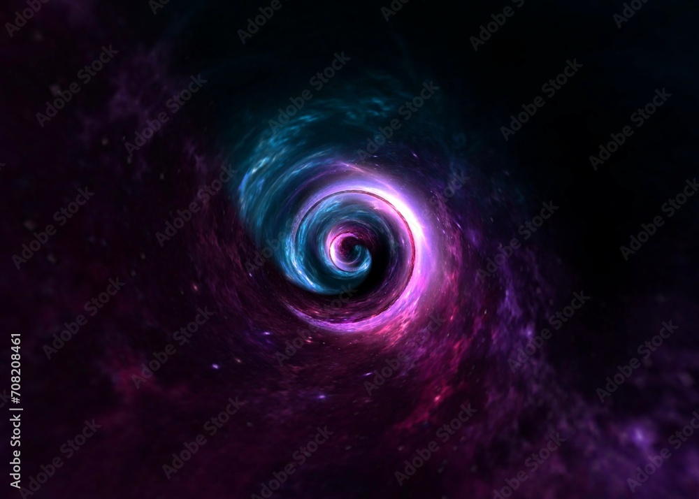 Wall mural science fiction wallpaper. beauty of deep space. colorful graphics for background, like water waves,