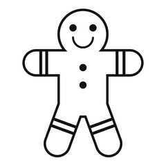 Monoline Christmas Icon