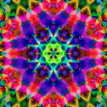 psychedelic background. bright colorful patterns. background scr © Sergei