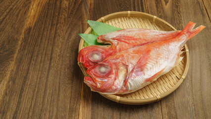 金目鯛の干物(冷凍)・red bream・golden eye snapper	