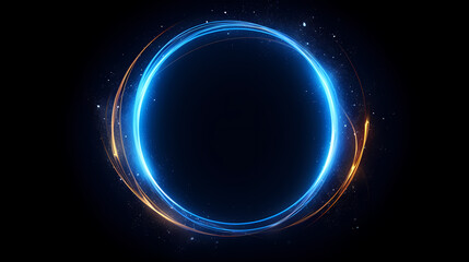 Obraz premium Abstract line art background, technological background