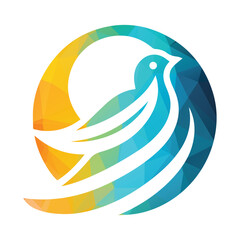 Bird Logo Design Vector Illustration