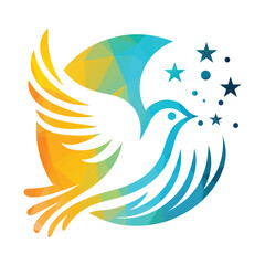 Bird Logo Design Vector Illustration