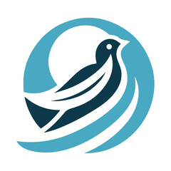 Bird Logo Design Vector Illustration