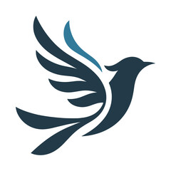Bird Logo Design Vector Illustration