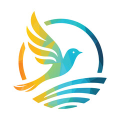 Bird Logo Design Vector Illustration