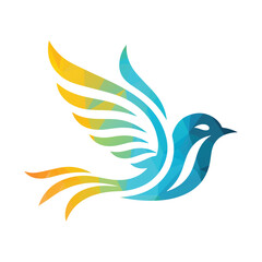 Bird Logo Design Vector Illustration