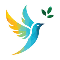 Bird Logo Design Vector Illustration