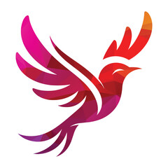 Bird Logo Design Vector Illustration