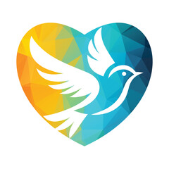 Bird Logo Design Vector Illustration