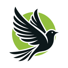 Bird Logo Design Vector Illustration