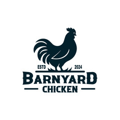 Fototapeta na wymiar Chicken Farm Logo Collection Stock Vector