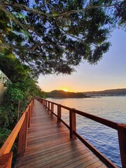 PASSARELA DO RIBERIO - BOMBINHAS - SANTA CATARINA - BRASIL