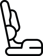 Cleaning mop icon outline vector. Dust machine. Broom clean