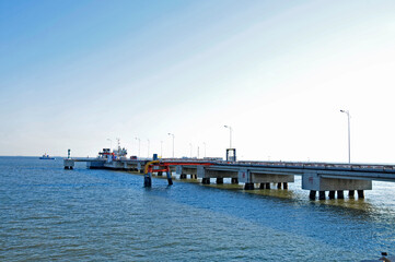 Obraz premium Marine oil terminal