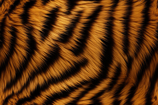 tiger fur skin macro background wall texture pattern seamless wallpaper