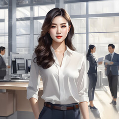 Office workers,사무실