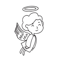 Hand drawn popular angel and cupid element design. cupid, valentine, love, heart
