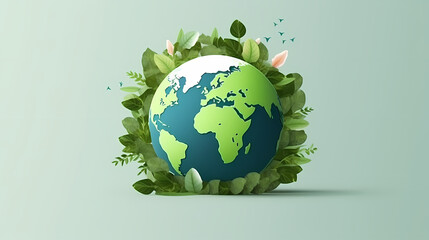World environment day concept ecology protection environment, environmental protection background