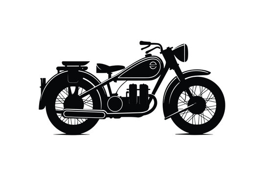 recommend clip art: motorcycle icon design vector silhouette