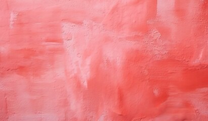 Rough pink red wall texture background. The techniques of smudging and blending create layers of colors. Brush stroked painting. 