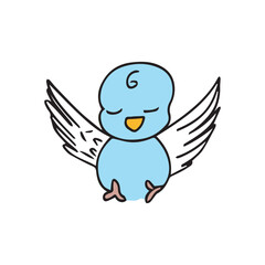 Hand drawn popular angel and cupid element design. cupid, valentine, love, heart