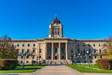 Manitoba Legislative Building in Winnipeg, Canada