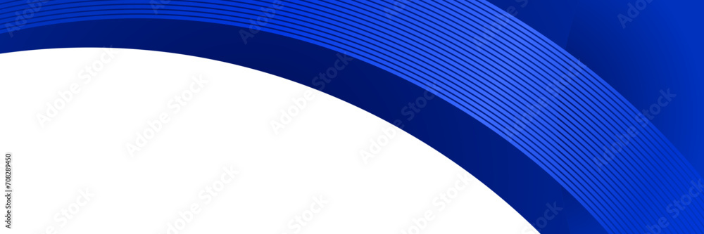 Poster elegant blue gradient background with glowing lines