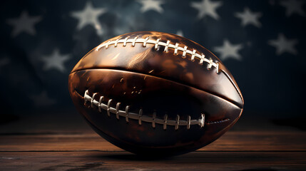 Super bowl background, american football banner